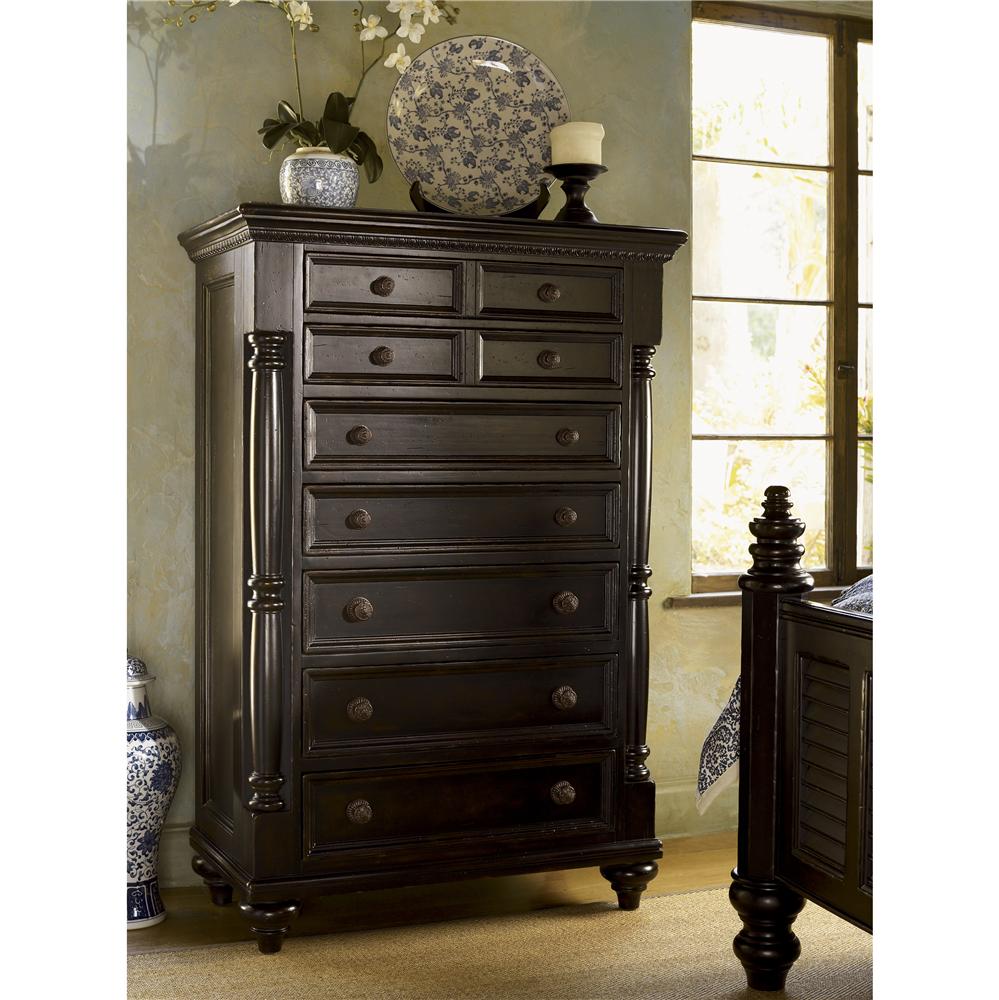 Tommy Bahama Home Kingstown 619 307 Stony Point Chest with Jewelry